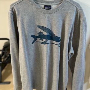 Patagonia Gray Crewneck - Large